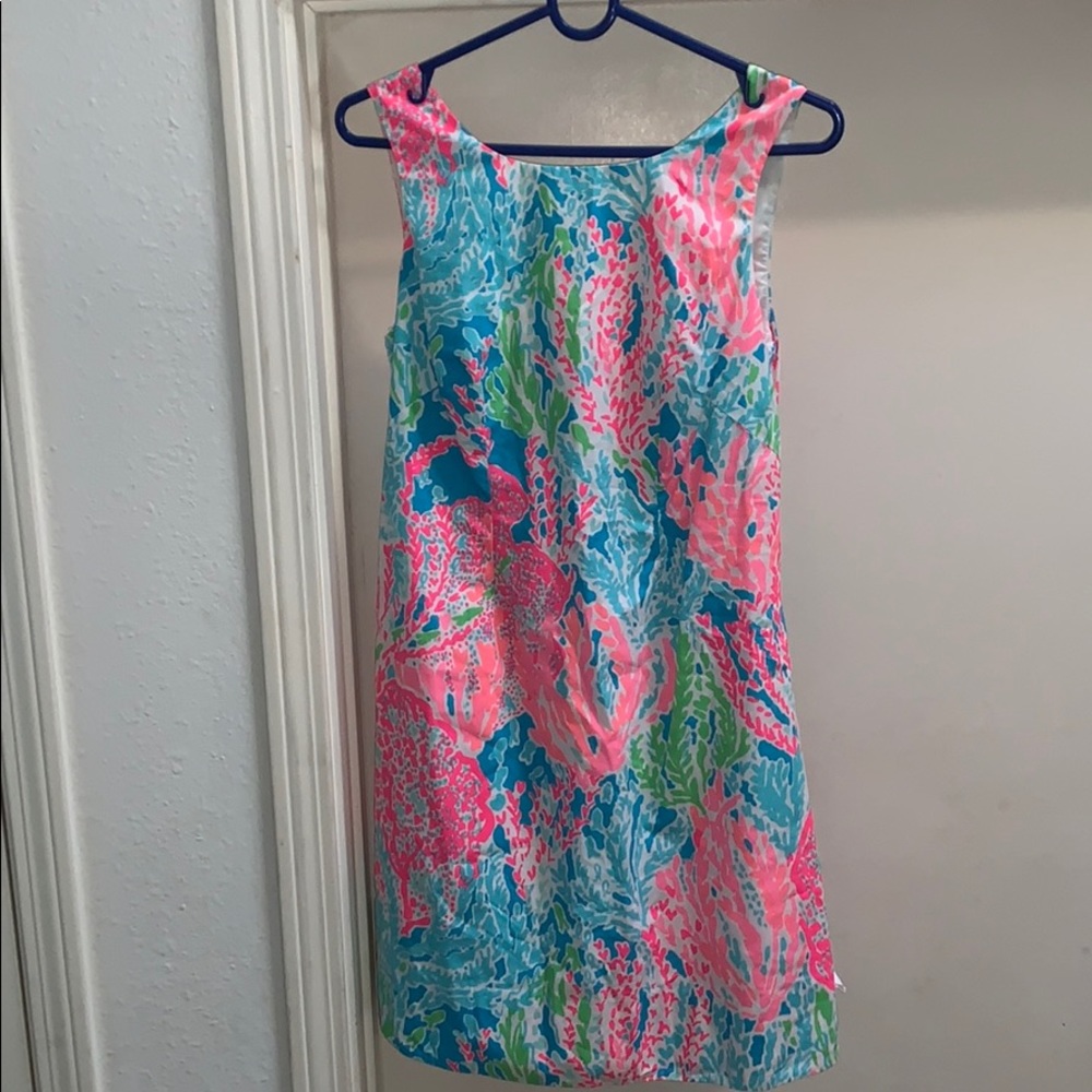 Lilly Pulitzer Lets Cha Cha LCC Delia Shift Dress